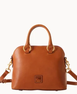 Dooney & Bourke The Florentine Collection|Picnic in the Park<Florentine Domed Satchel Natural