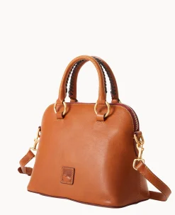 Dooney & Bourke The Florentine Collection|Picnic in the Park<Florentine Domed Satchel Natural