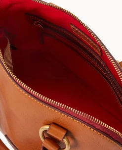 Dooney & Bourke The Florentine Collection|Picnic in the Park<Florentine Domed Satchel Natural