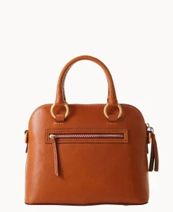 Dooney & Bourke The Florentine Collection|Picnic in the Park<Florentine Domed Satchel Natural