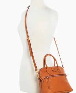 Dooney & Bourke The Florentine Collection|Picnic in the Park<Florentine Domed Satchel Natural
