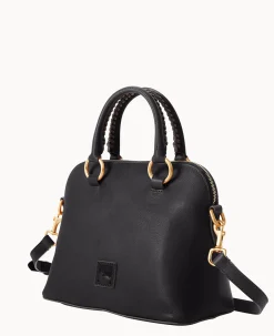 Dooney & Bourke The Florentine Collection|Picnic in the Park<Florentine Domed Satchel Black Black