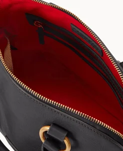 Dooney & Bourke The Florentine Collection|Picnic in the Park<Florentine Domed Satchel Black Black