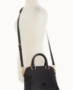 Dooney & Bourke The Florentine Collection|Picnic in the Park<Florentine Domed Satchel Black Black