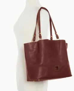 Dooney & Bourke The Florentine Collection|Picnic in the Park<Florentine Flynn Chestnut