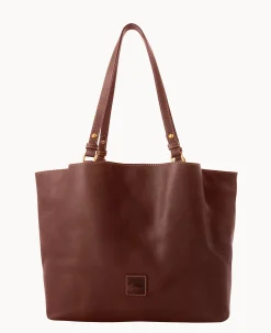Dooney & Bourke The Florentine Collection|Picnic in the Park<Florentine Flynn Chestnut