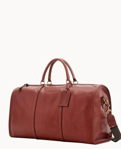 Dooney & Bourke The Florentine Collection|Ready For the Getaway<Florentine Gym Bag Chestnut