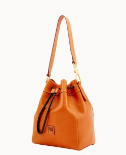 Dooney & Bourke The Florentine Collection|Smooth Leather<Florentine Hattie Drawstring Natural