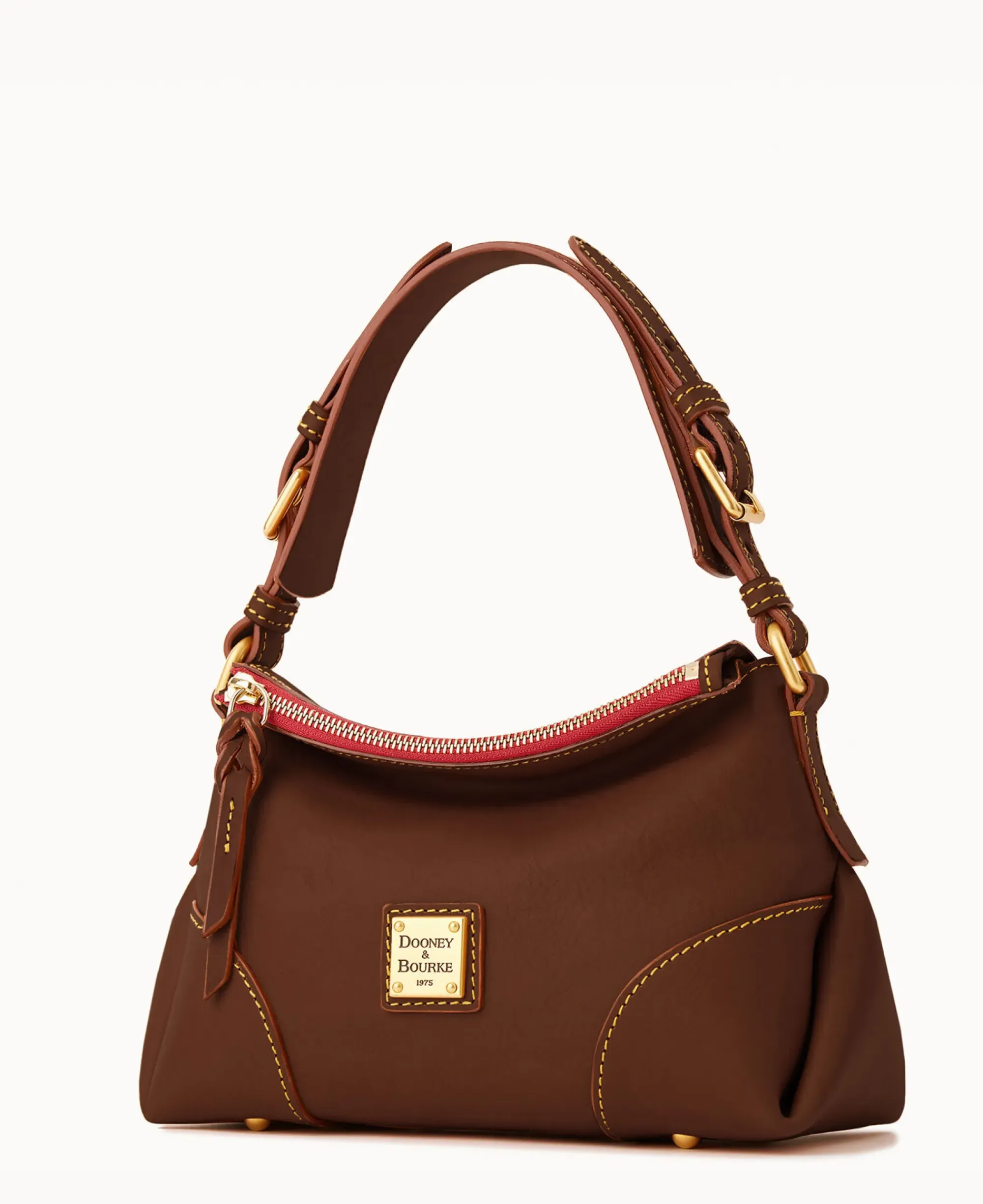 Dooney & Bourke The Florentine Collection|Picnic in the Park<Florentine Hobo 26 Chestnut