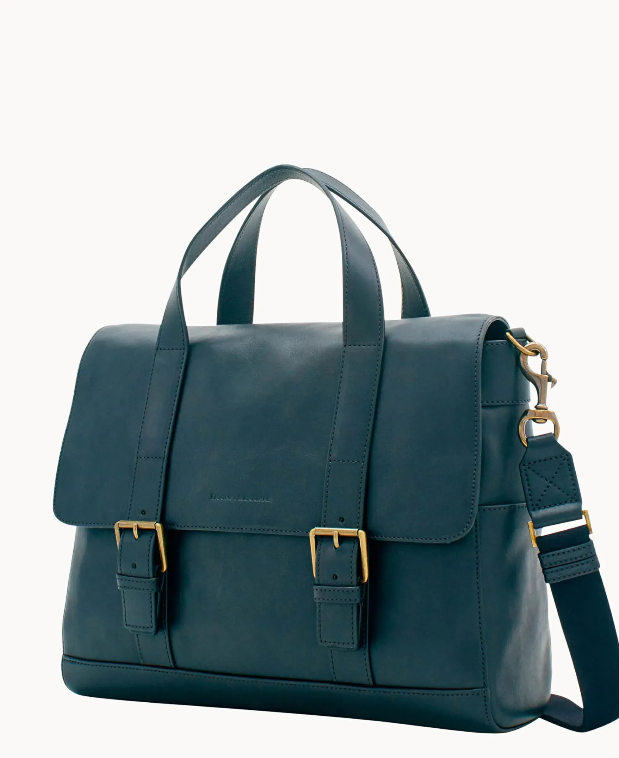 Dooney & Bourke The Florentine Collection|Smooth Leather<Florentine Hunter Messenger Black