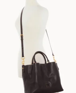 Dooney & Bourke The Florentine Collection|Picnic in the Park<Florentine Large Barlow Black Black