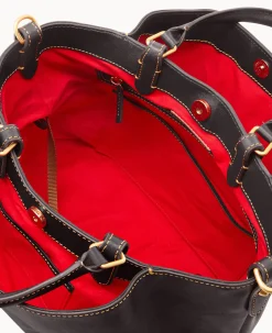 Dooney & Bourke The Florentine Collection|Picnic in the Park<Florentine Large Barlow Black Black