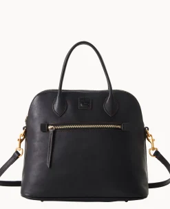 Dooney & Bourke The Florentine Collection|Picnic in the Park<Florentine Large Domed Satchel Black Black