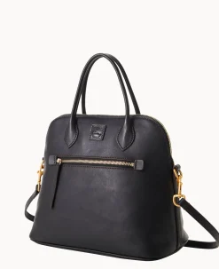 Dooney & Bourke The Florentine Collection|Picnic in the Park<Florentine Large Domed Satchel Black Black