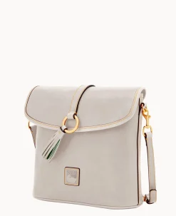 Dooney & Bourke The Florentine Collection|Smooth Leather<Florentine Large Dottie Crossbody Ecru
