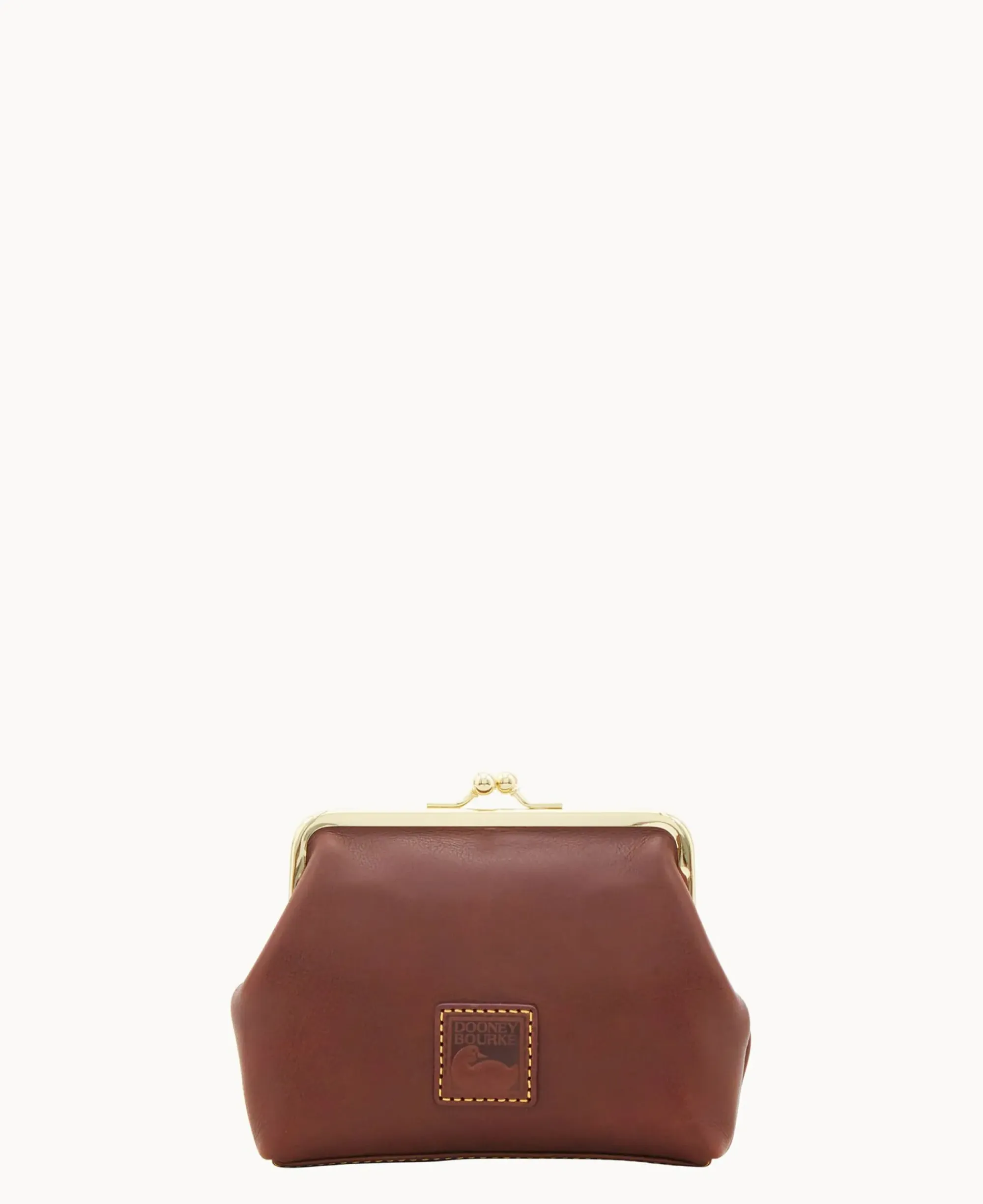 Dooney & Bourke The Florentine Collection|Grab and Go<Florentine Large Framed Purse Chestnut