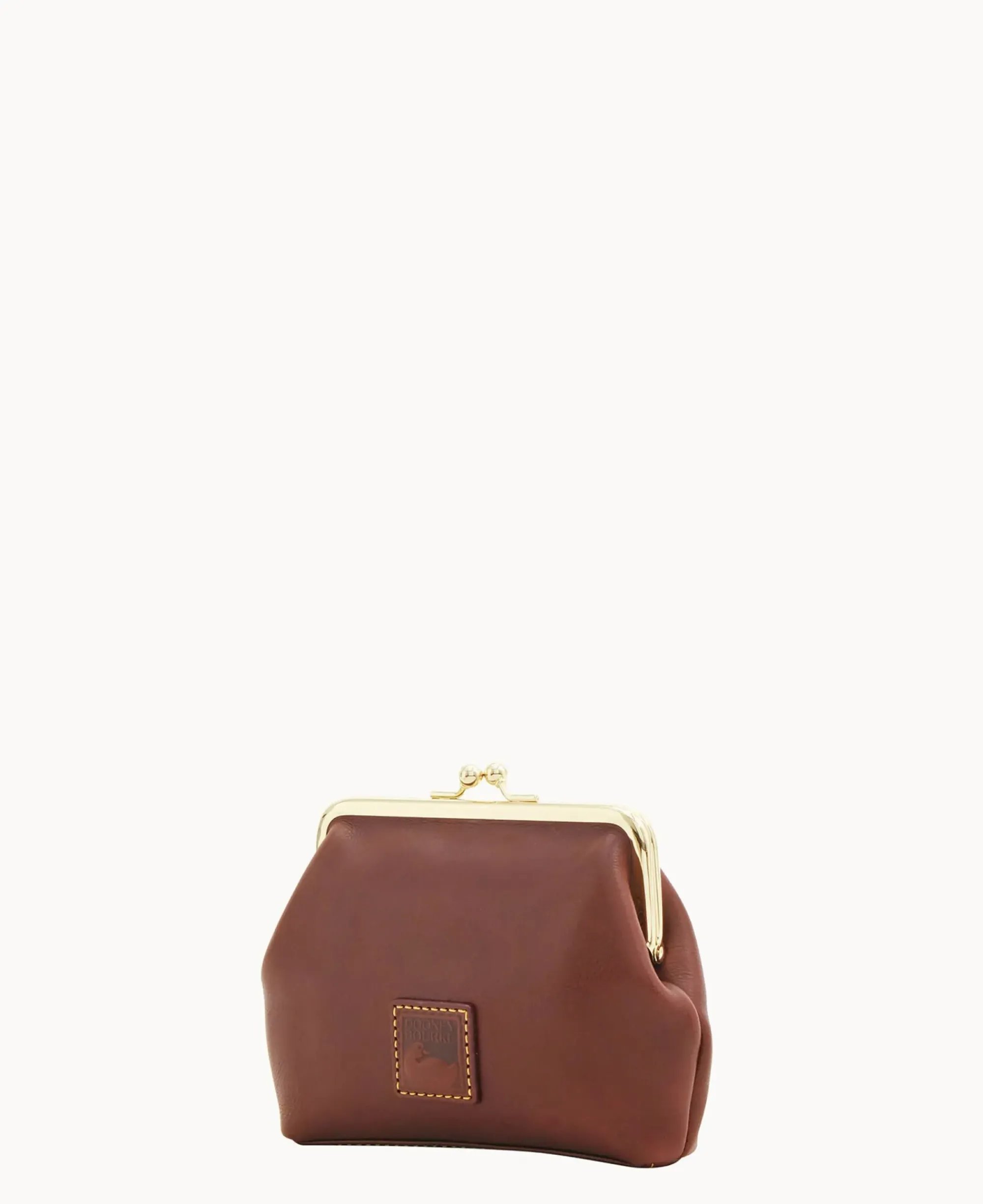 Dooney & Bourke The Florentine Collection|Grab and Go<Florentine Large Framed Purse Chestnut