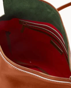 Dooney & Bourke The Florentine Collection|Smooth Leather<Florentine Large Satchel Natural