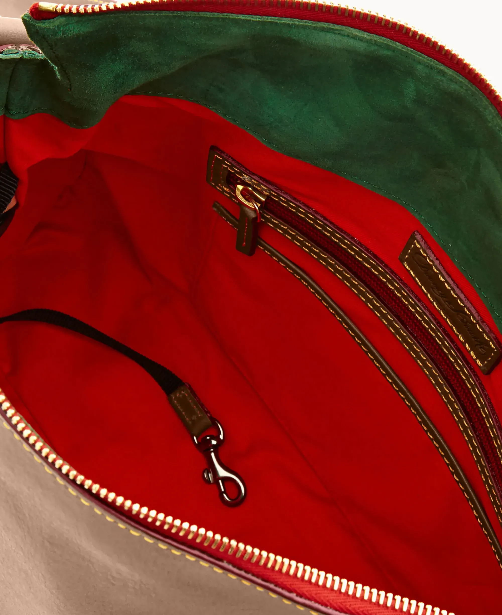 Dooney & Bourke The Florentine Collection|Ready For the Getaway<Florentine Large Satchel Elephant