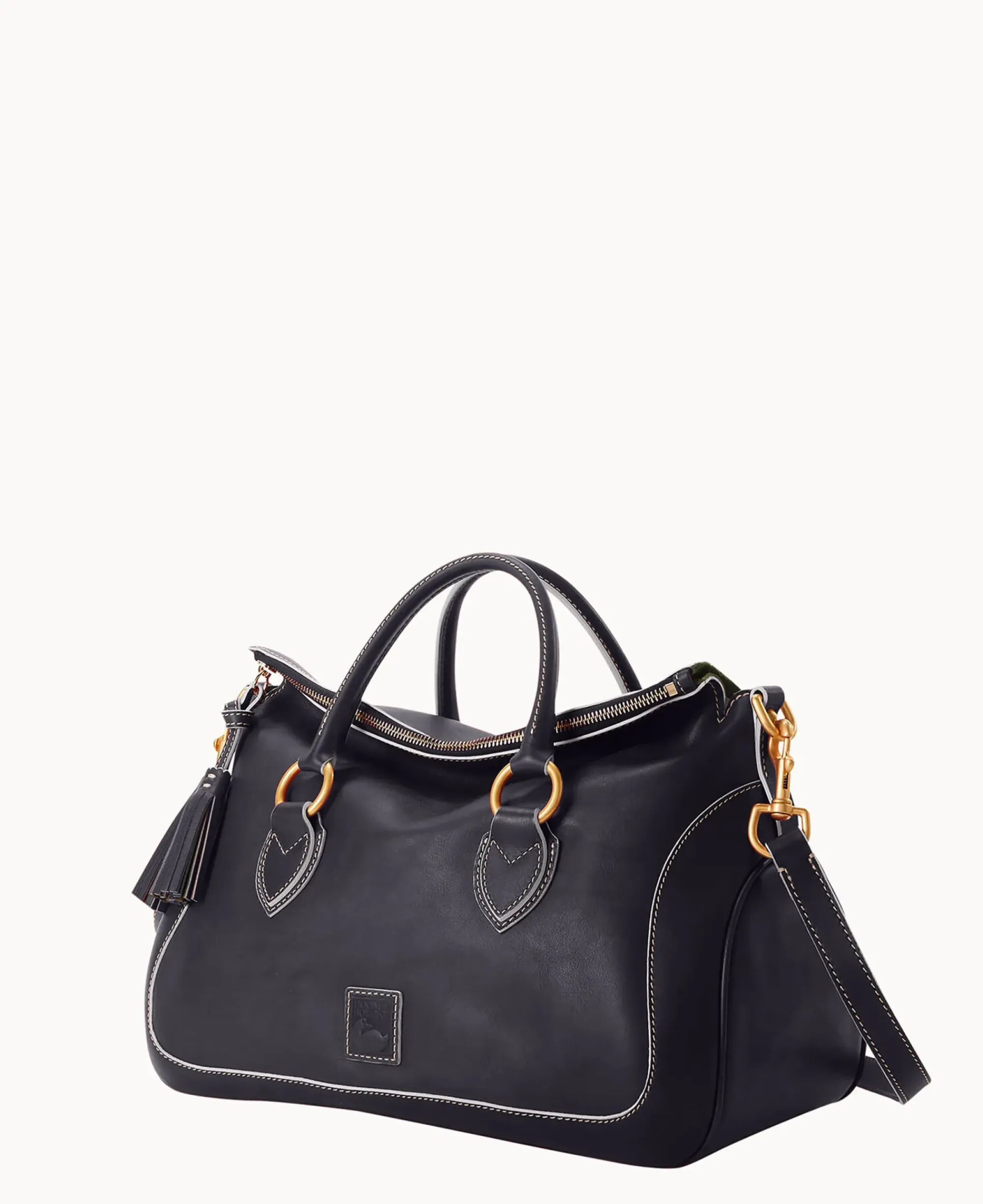 Dooney & Bourke The Florentine Collection|Smooth Leather<Florentine Large Satchel Navy