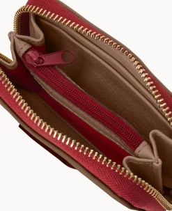 Dooney & Bourke The Florentine Collection|Grab and Go<Florentine Large Zip Around Credit Card Case Elephant