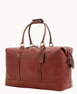 Dooney & Bourke The Florentine Collection|Ready For the Getaway<Florentine Medium Duffle Chestnut