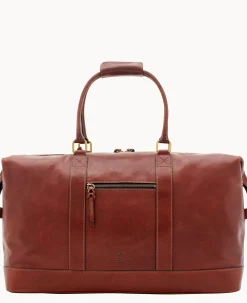 Dooney & Bourke The Florentine Collection|Ready For the Getaway<Florentine Medium Duffle Chestnut