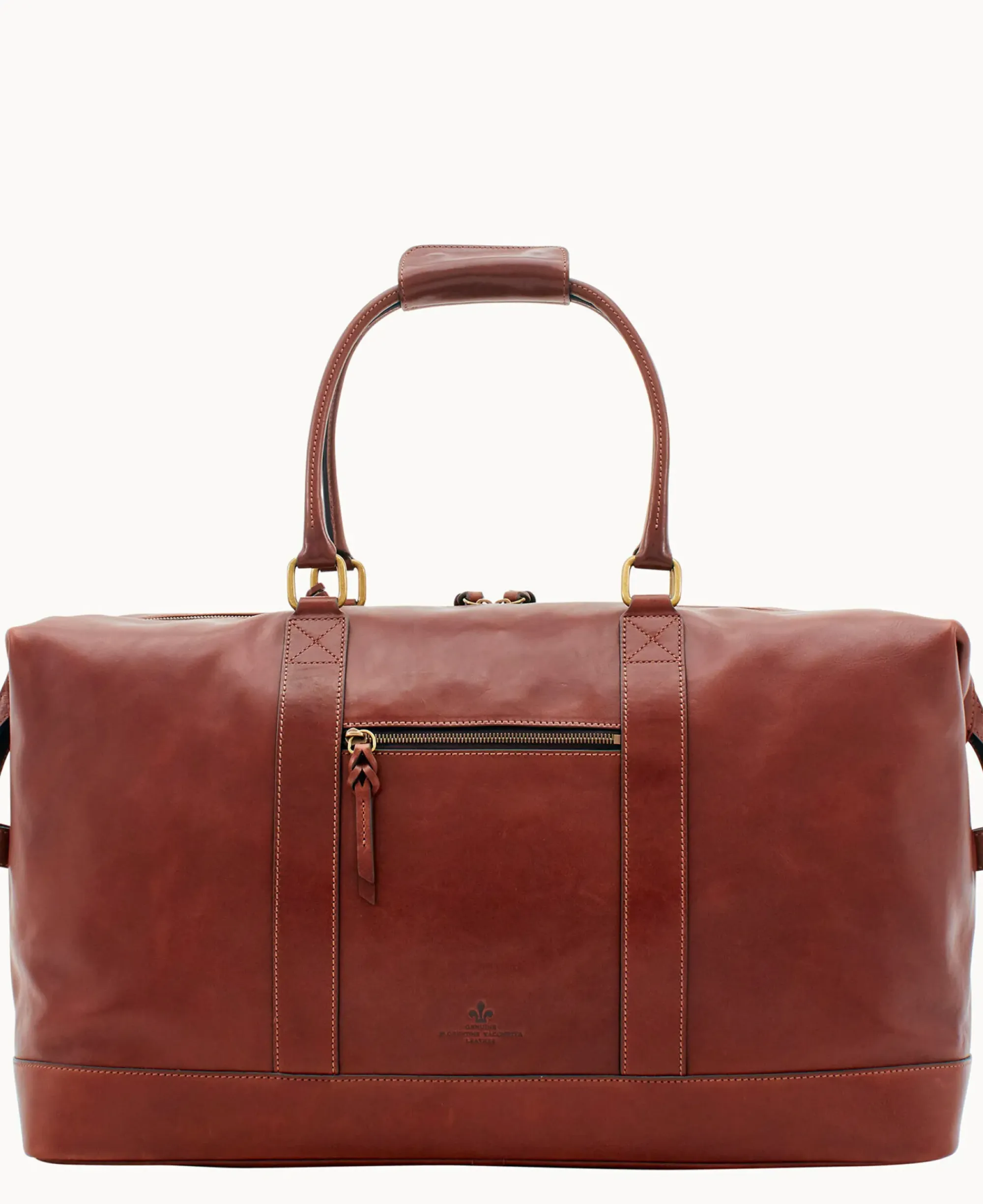 Dooney & Bourke The Florentine Collection|Ready For the Getaway<Florentine Medium Duffle Chestnut