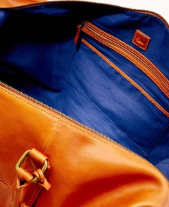 Dooney & Bourke The Florentine Collection|Ready For the Getaway<Florentine Medium Duffle Natural