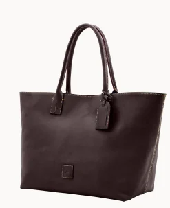 Dooney & Bourke The Florentine Collection|Picnic in the Park<Florentine Medium Russel Bag Brown Tmoro
