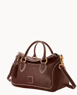 Dooney & Bourke The Florentine Collection|Smooth Leather<Florentine Medium Satchel Chestnut