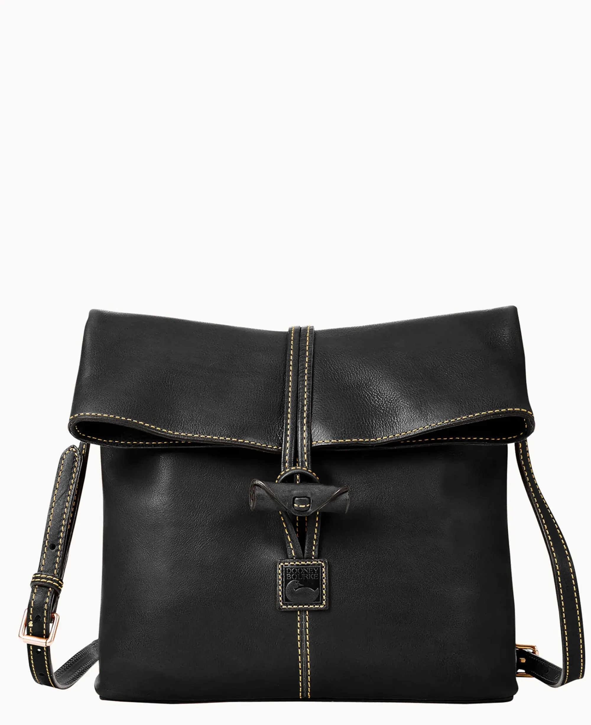Dooney & Bourke The Florentine Collection|Smooth Leather<Florentine Medium Toggle Crossbody Black Black