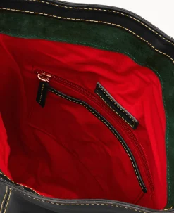 Dooney & Bourke The Florentine Collection|Smooth Leather<Florentine Medium Toggle Crossbody Black Black