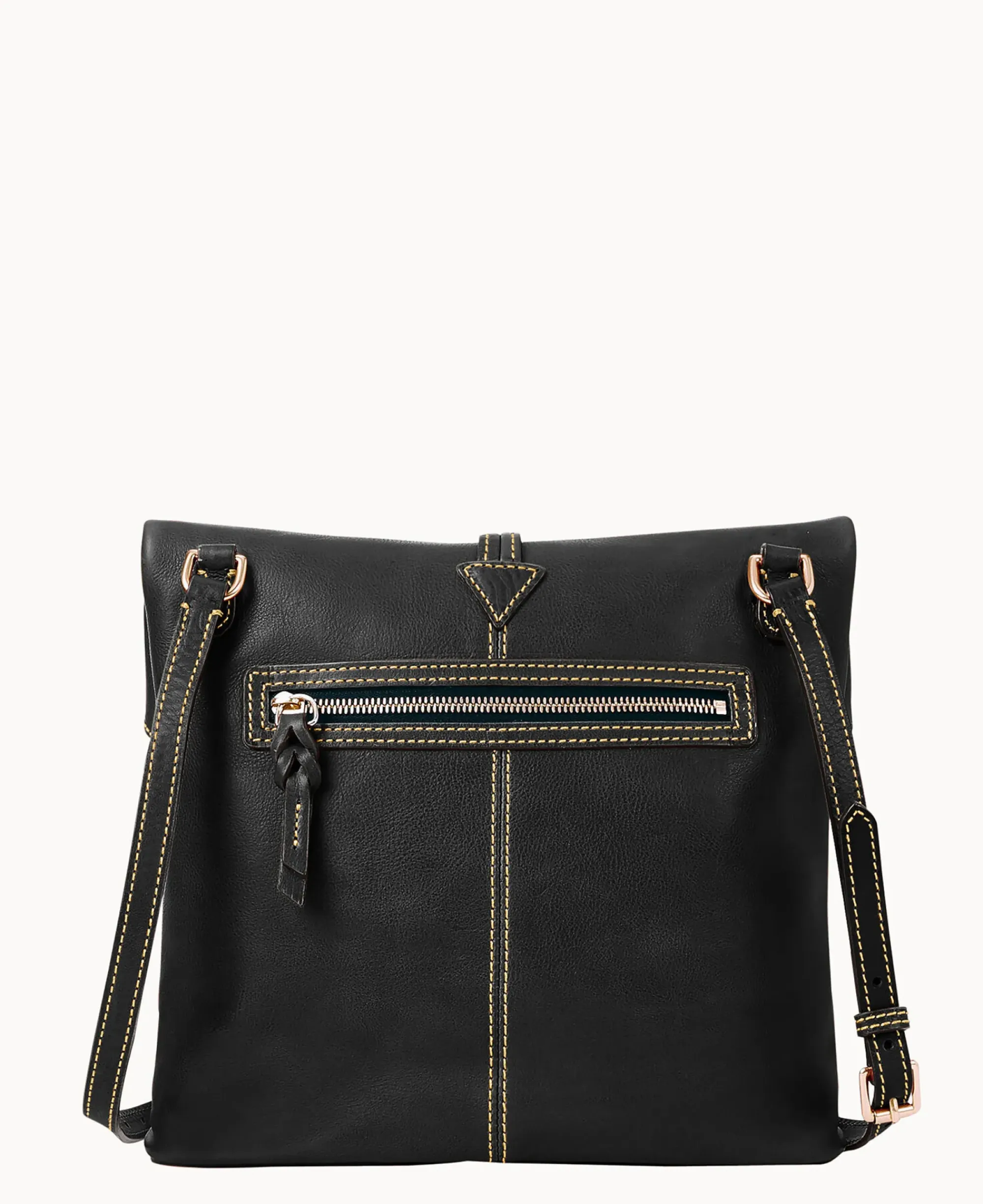 Dooney & Bourke The Florentine Collection|Smooth Leather<Florentine Medium Toggle Crossbody Black Black