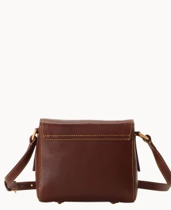 Dooney & Bourke The Florentine Collection|Smooth Leather<Florentine Mini Eliza Crossbody Chestnut