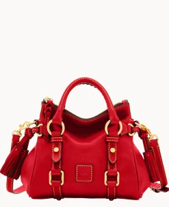 Dooney & Bourke The Florentine Collection|Ready For the Getaway<Florentine Nano Satchel Red
