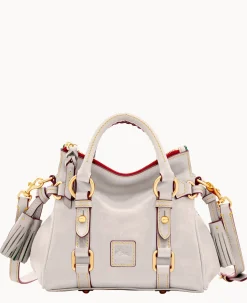 Dooney & Bourke The Florentine Collection|Ready For the Getaway<Florentine Nano Satchel Ecru