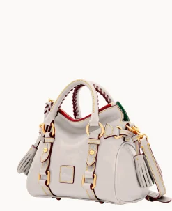 Dooney & Bourke The Florentine Collection|Ready For the Getaway<Florentine Nano Satchel Ecru