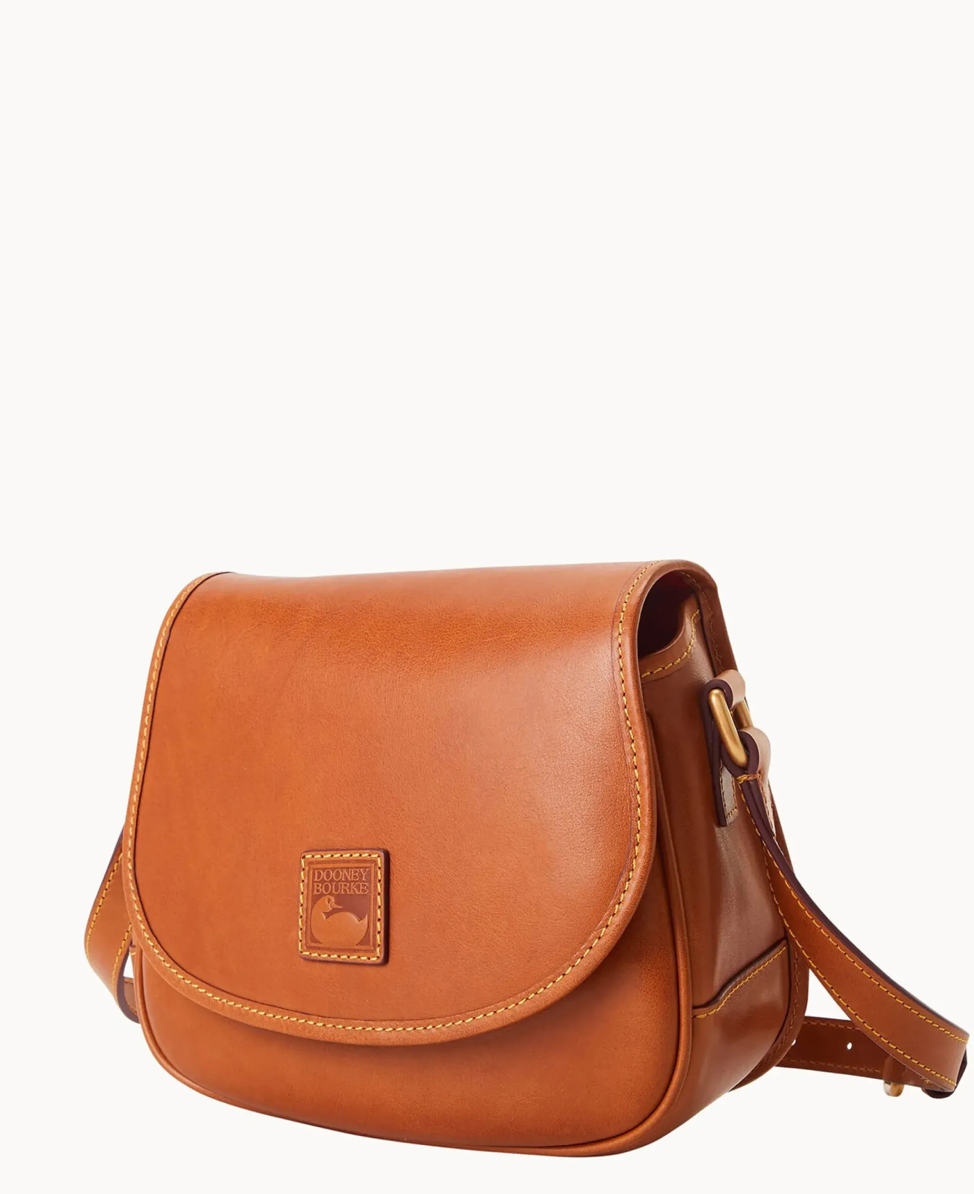 Dooney & Bourke The Florentine Collection|Smooth Leather<Florentine Saddle Bag Natural