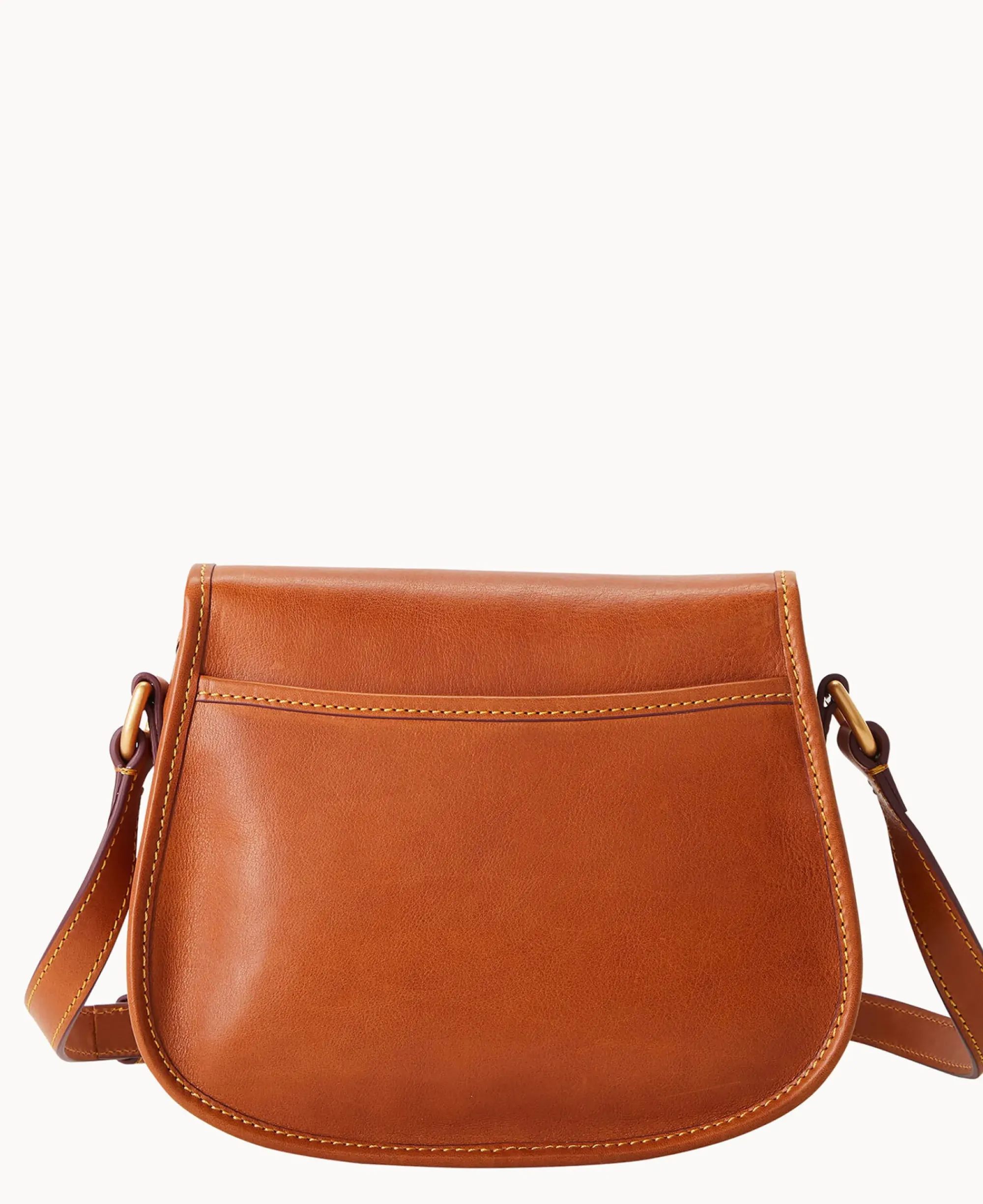 Dooney & Bourke The Florentine Collection|Smooth Leather<Florentine Saddle Bag Natural