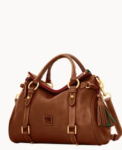 Dooney & Bourke The Florentine Collection|Ready For the Getaway<Florentine Satchel Chestnut
