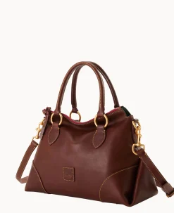 Dooney & Bourke The Florentine Collection|Picnic in the Park<Florentine Satchel 38 Chestnut