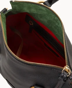 Dooney & Bourke The Florentine Collection|Picnic in the Park<Florentine Satchel 30 Black Black