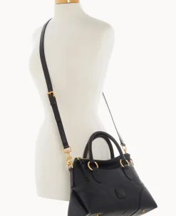 Dooney & Bourke The Florentine Collection|Picnic in the Park<Florentine Satchel 30 Black Black