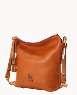 Dooney & Bourke The Florentine Collection|Smooth Leather<Florentine Selina Crossbody Natural