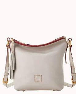 Dooney & Bourke The Florentine Collection|Smooth Leather<Florentine Selina Crossbody Ecru