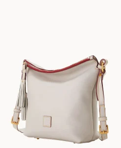 Dooney & Bourke The Florentine Collection|Smooth Leather<Florentine Selina Crossbody Ecru