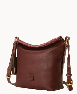Dooney & Bourke The Florentine Collection|Smooth Leather<Florentine Selina Crossbody Chestnut