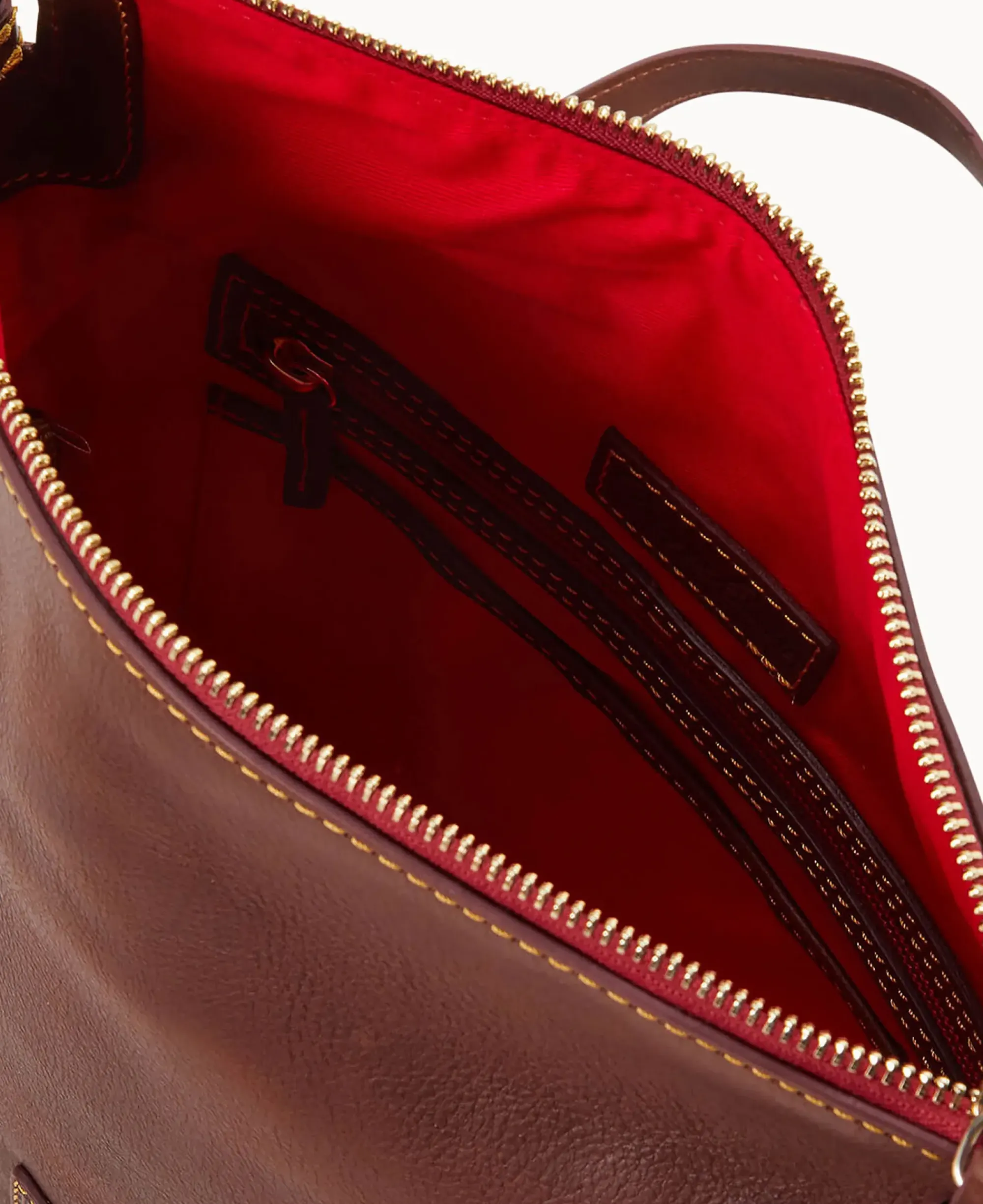 Dooney & Bourke The Florentine Collection|Smooth Leather<Florentine Selina Crossbody Chestnut
