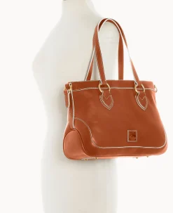 Dooney & Bourke The Florentine Collection|Smooth Leather<Florentine Shopper Natural